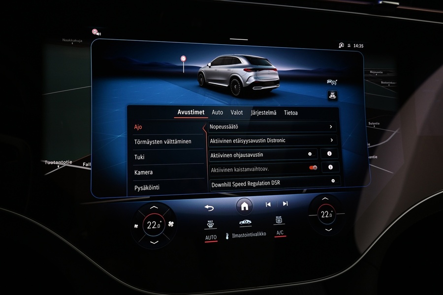 Mercedes-Benz EQE vaihtoauto