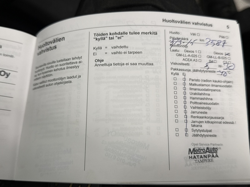 Opel Insignia vaihtoauto