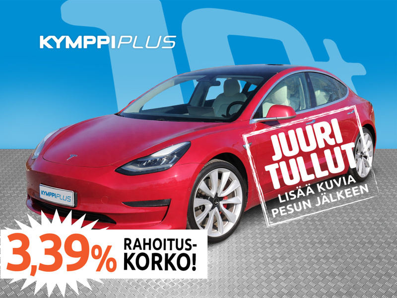 Tesla Model 3 vaihtoauto