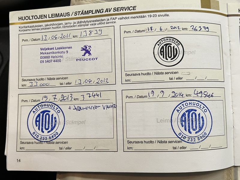 Peugeot 308 vaihtoauto