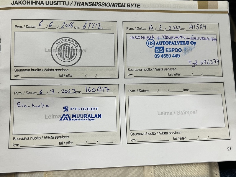 Peugeot 308 vaihtoauto