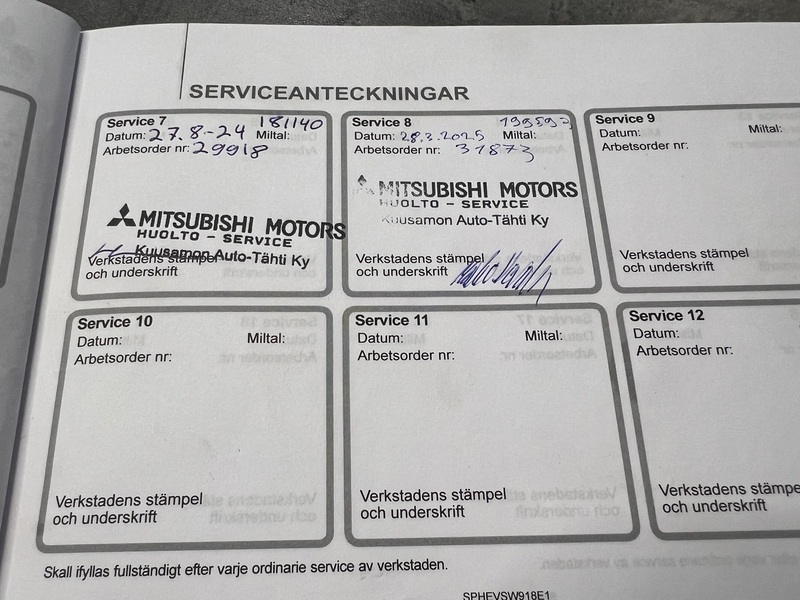 Mitsubishi Outlander PHEV vaihtoauto