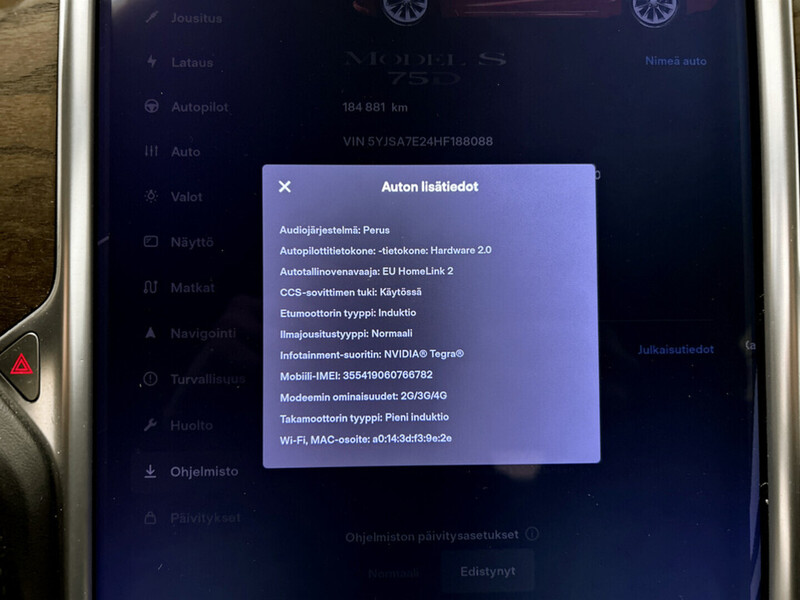 Tesla Model S vaihtoauto