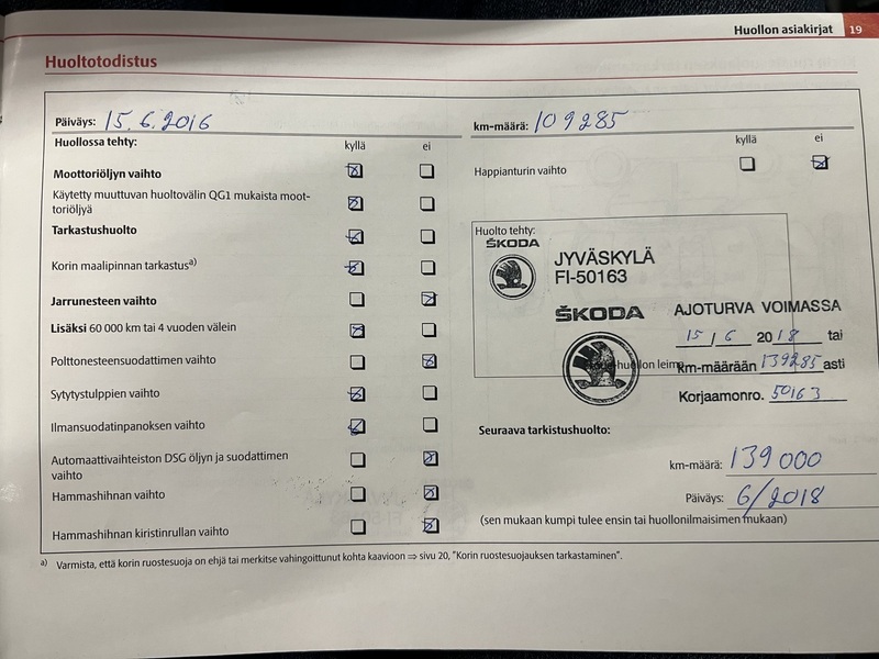 Skoda Octavia vaihtoauto