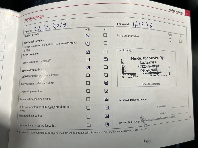 Skoda Octavia vaihtoauto