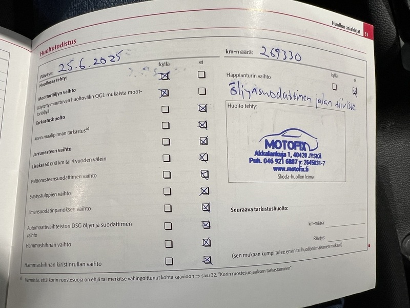 Skoda Octavia vaihtoauto