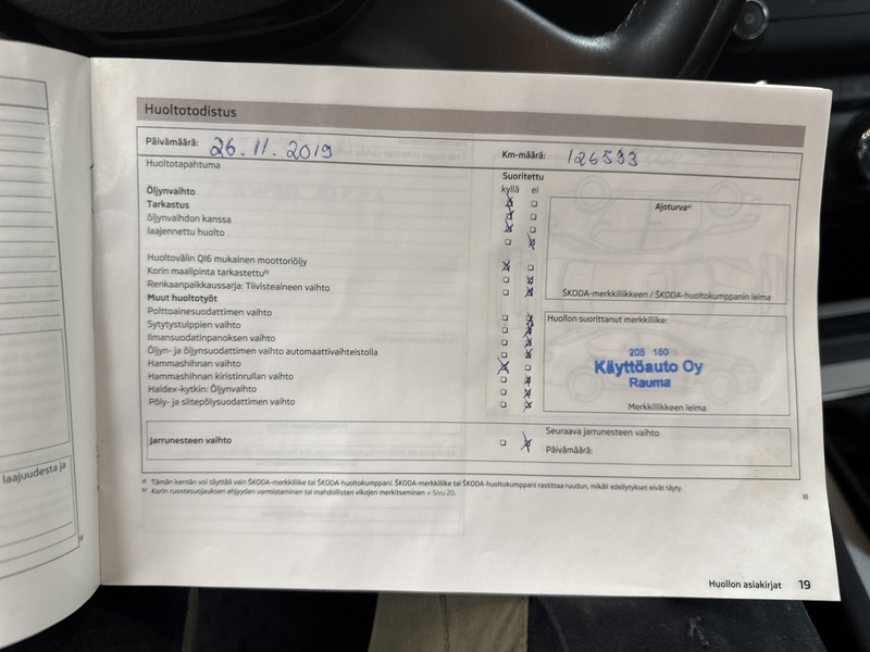 Skoda Octavia vaihtoauto