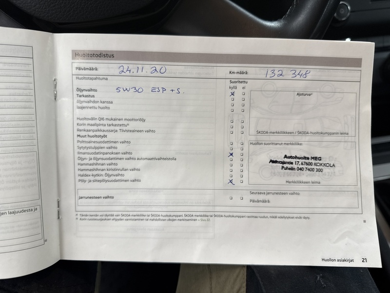 Skoda Octavia vaihtoauto