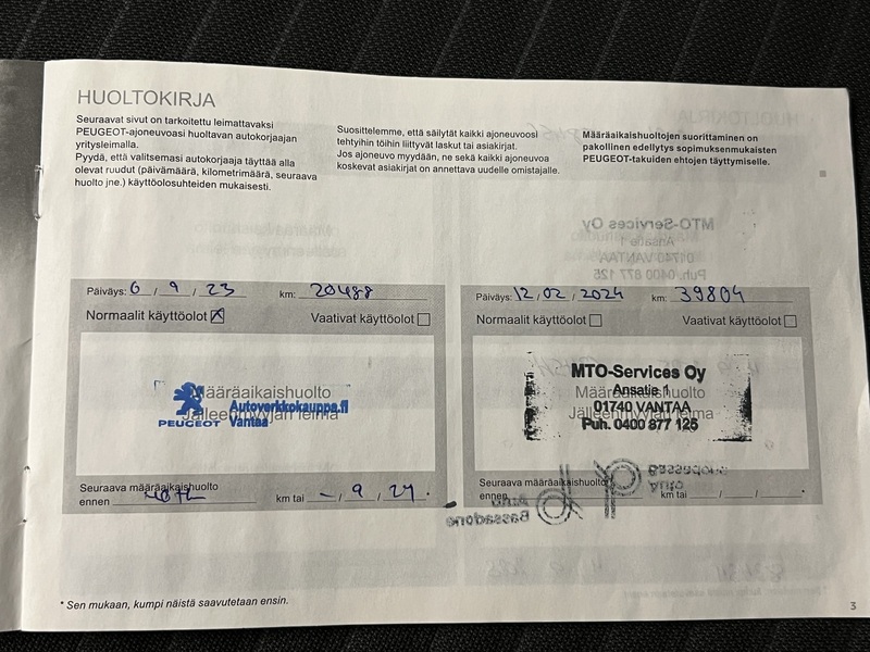 Peugeot 208 vaihtoauto