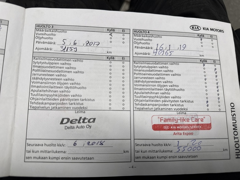 Kia Sportage vaihtoauto