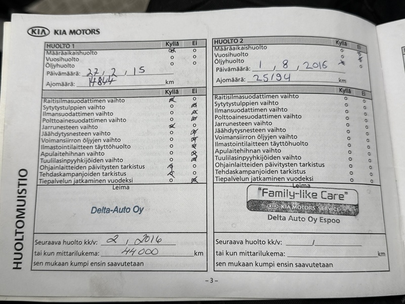 Kia Sportage vaihtoauto