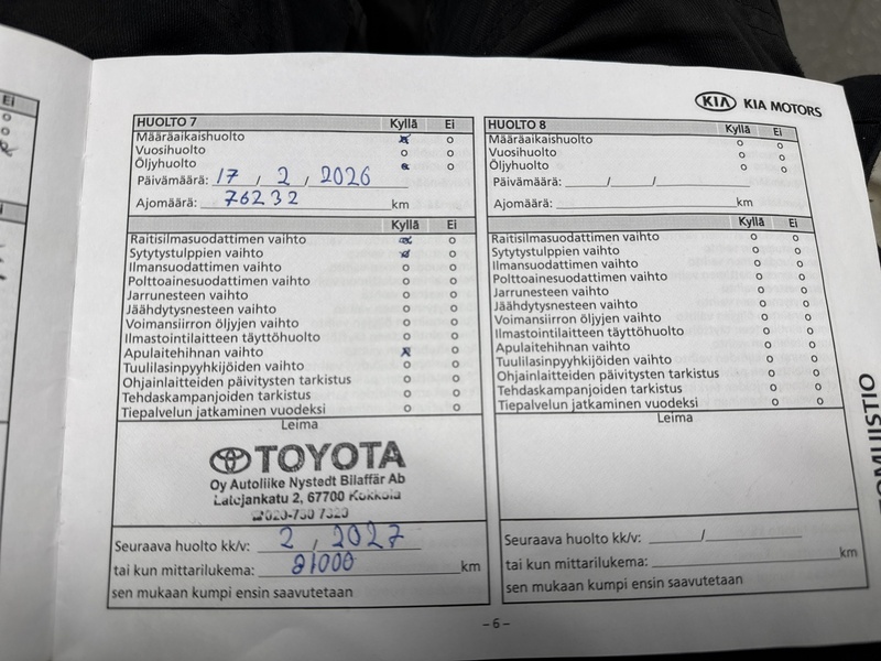 Kia Sportage vaihtoauto