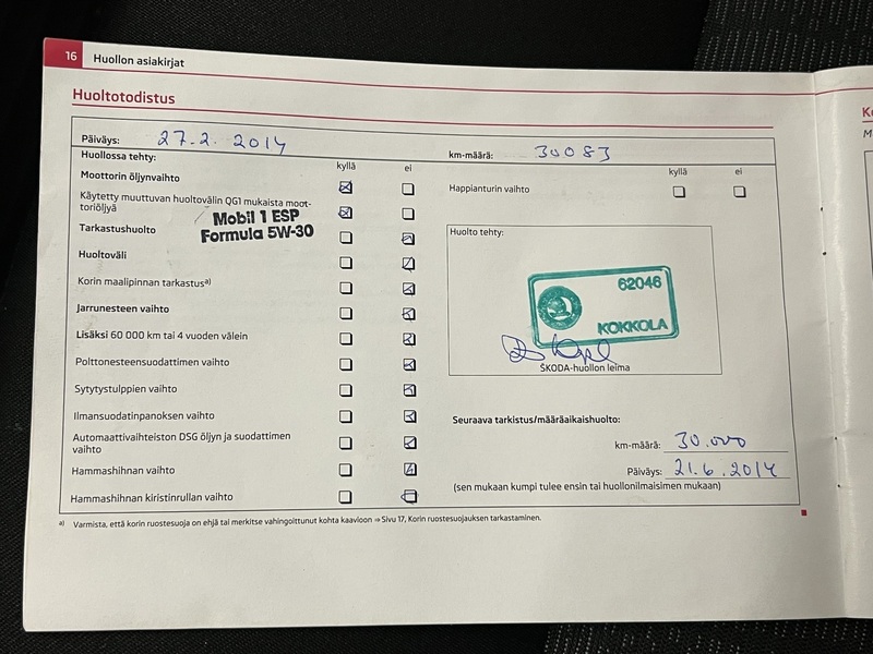 Skoda Octavia vaihtoauto