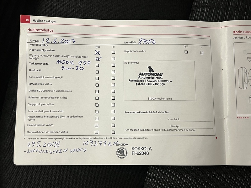 Skoda Octavia vaihtoauto