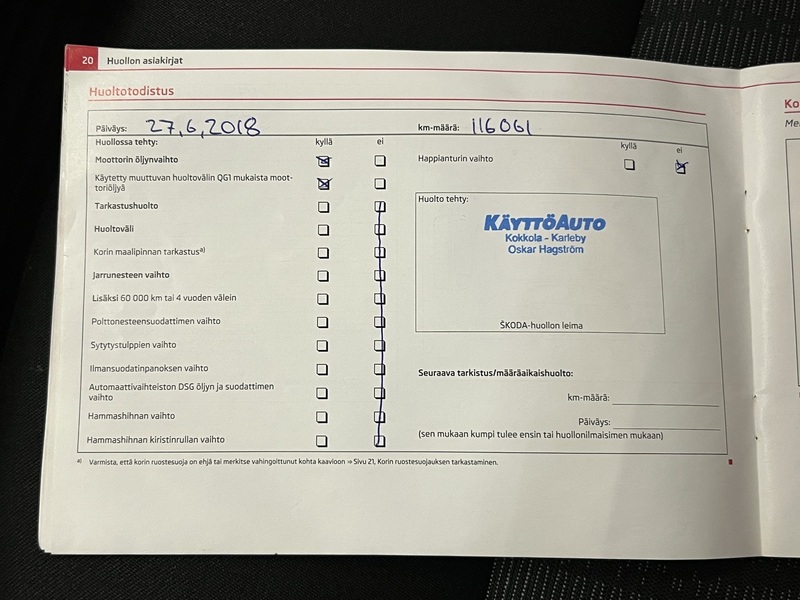 Skoda Octavia vaihtoauto