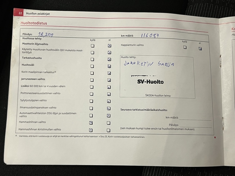 Skoda Octavia vaihtoauto