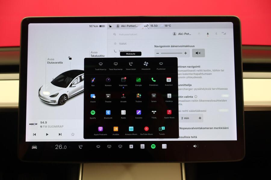 Tesla Model 3 vaihtoauto