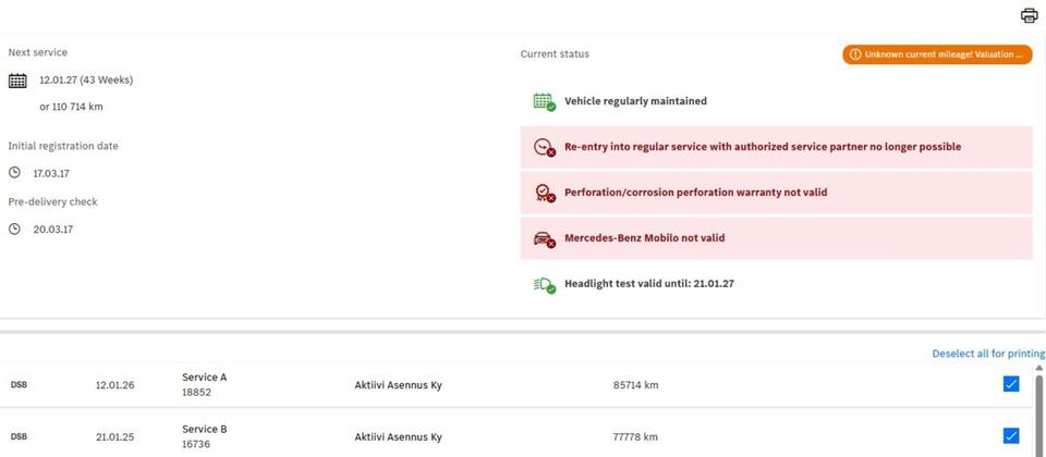 Mercedes-Benz GLC vaihtoauto