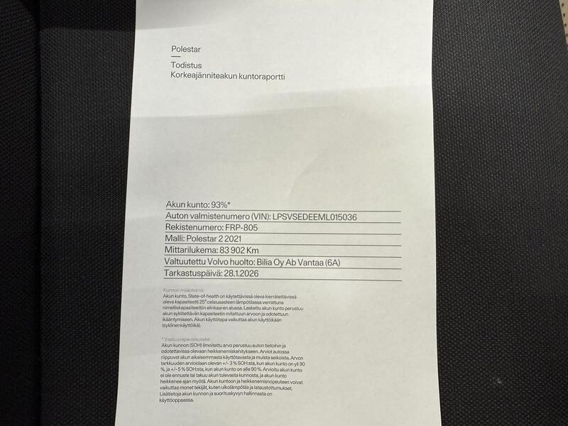 Polestar 2 vaihtoauto