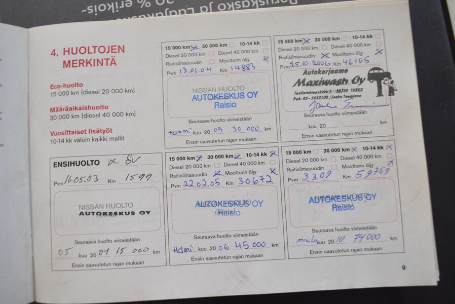 Nissan Primera vaihtoauto