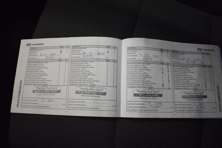 Kia Carens vaihtoauto