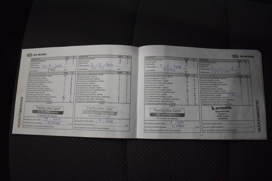 Kia Carens vaihtoauto