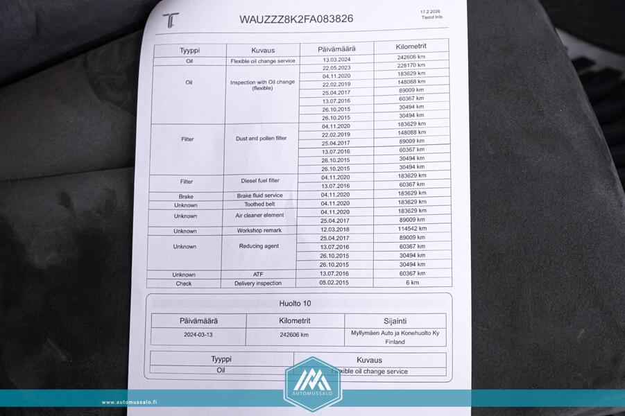 Audi A4 vaihtoauto