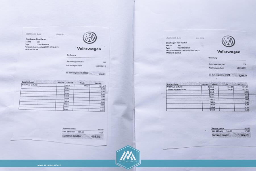 Volkswagen Transporter vaihtoauto