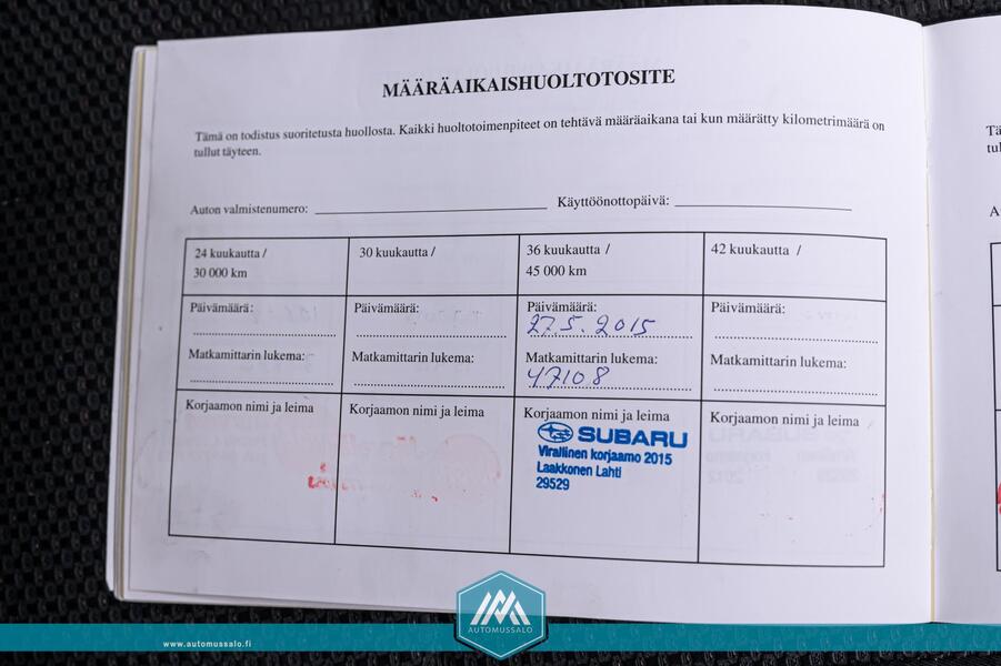 Subaru Forester vaihtoauto