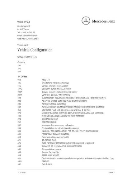 Mercedes-Benz S vaihtoauto