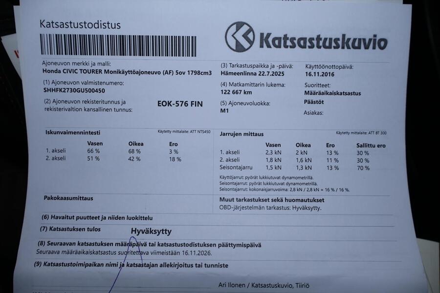 Honda Civic vaihtoauto