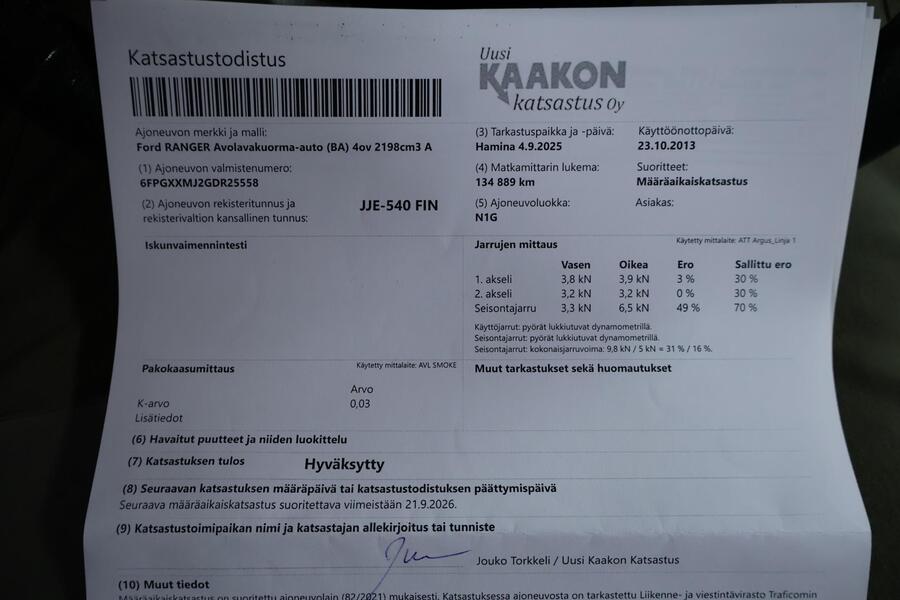 Ford Ranger vaihtoauto