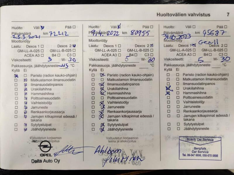 Opel Insignia vaihtoauto