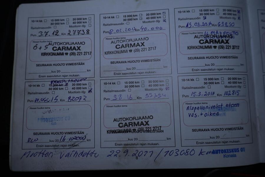 Nissan Qashqai vaihtoauto