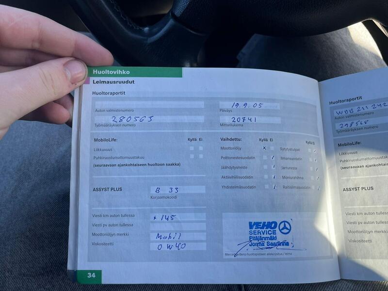 Mercedes-Benz E vaihtoauto