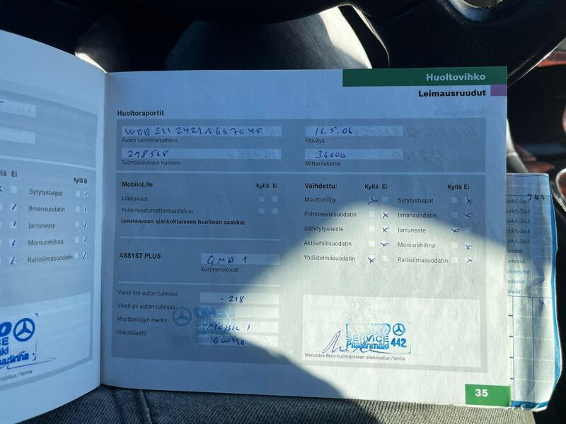 Mercedes-Benz E vaihtoauto