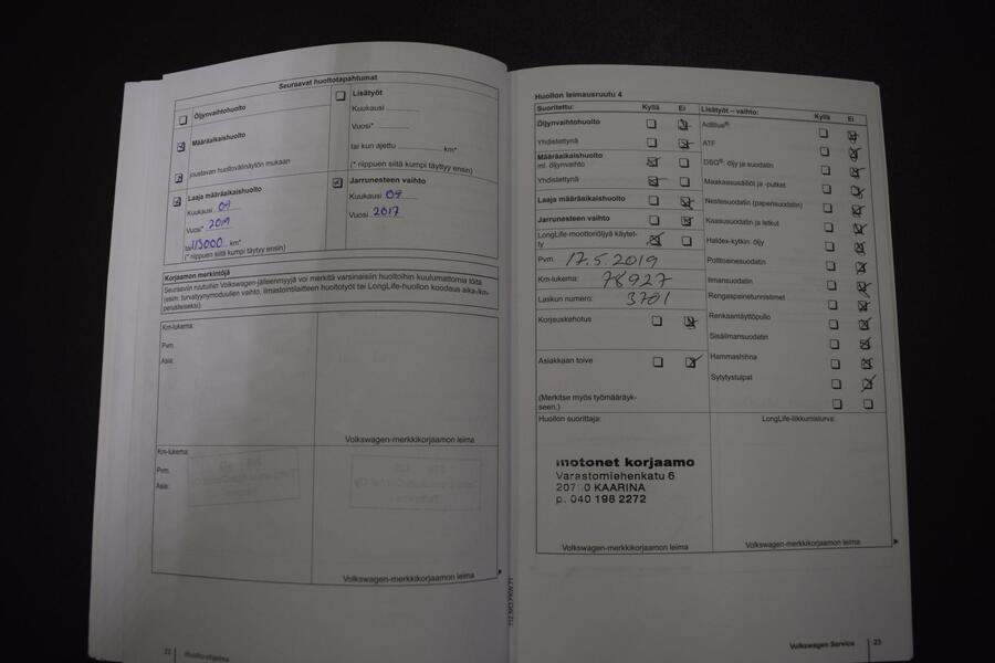 Volkswagen Touran vaihtoauto