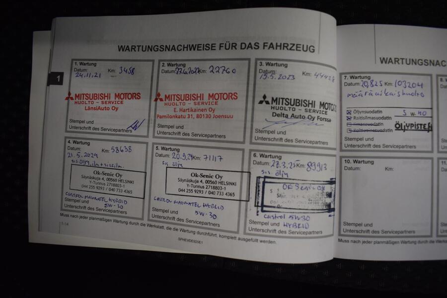 Mitsubishi Outlander PHEV vaihtoauto