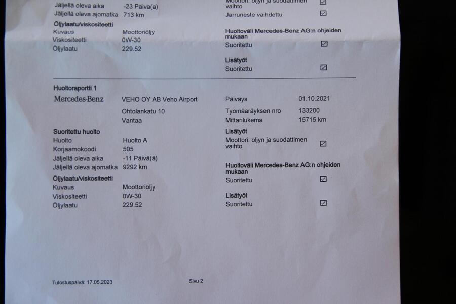 Mercedes-Benz A vaihtoauto