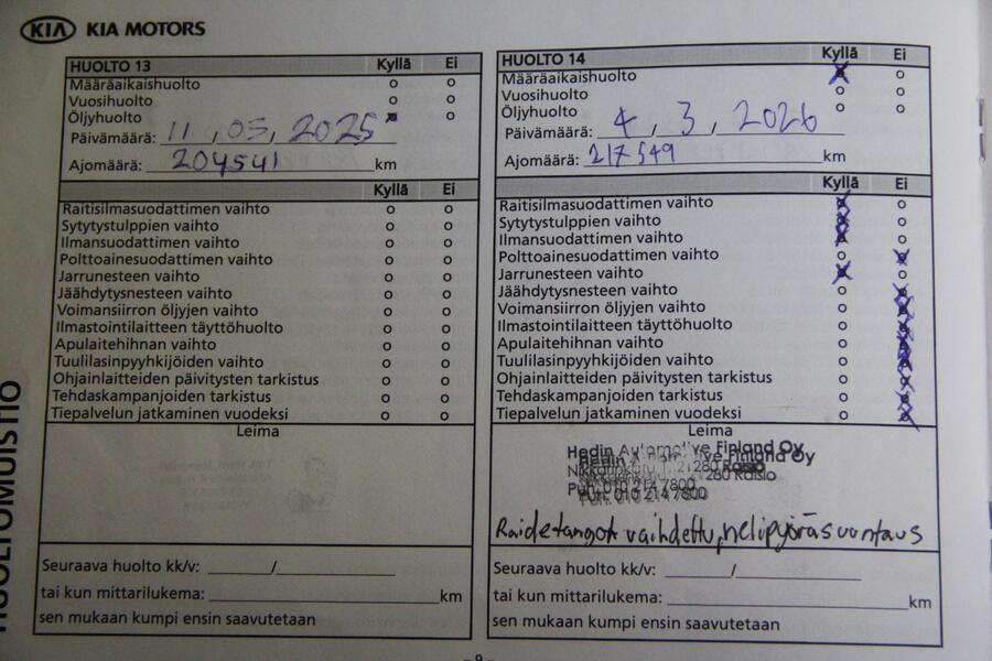 Kia Sportage vaihtoauto