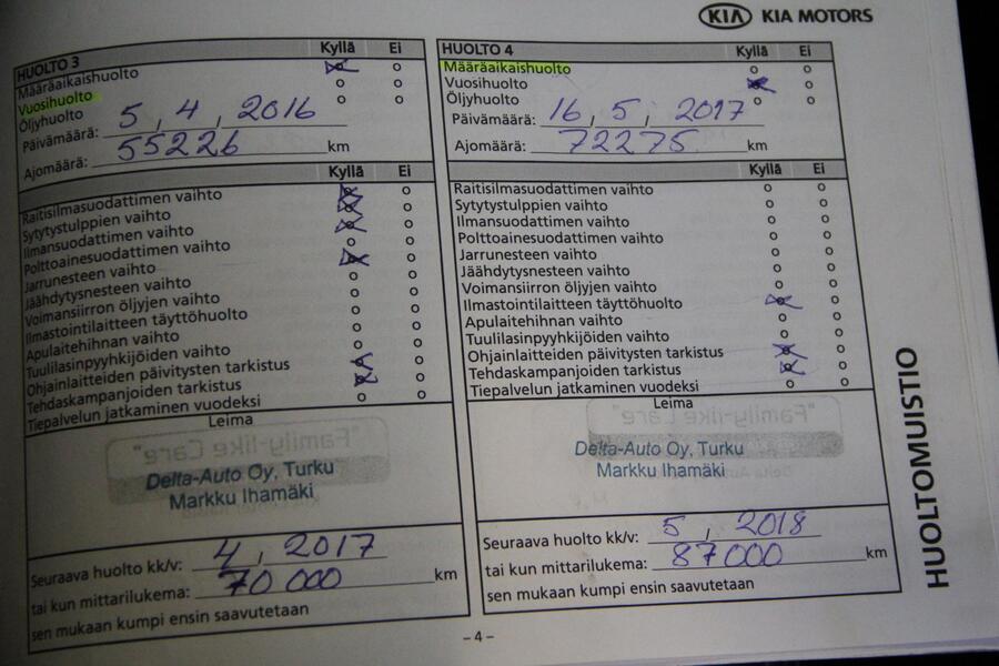 Kia Sportage vaihtoauto