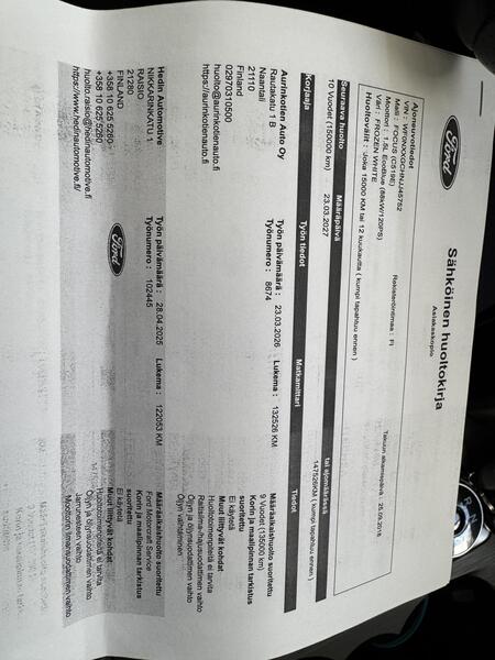 Ford Focus vaihtoauto