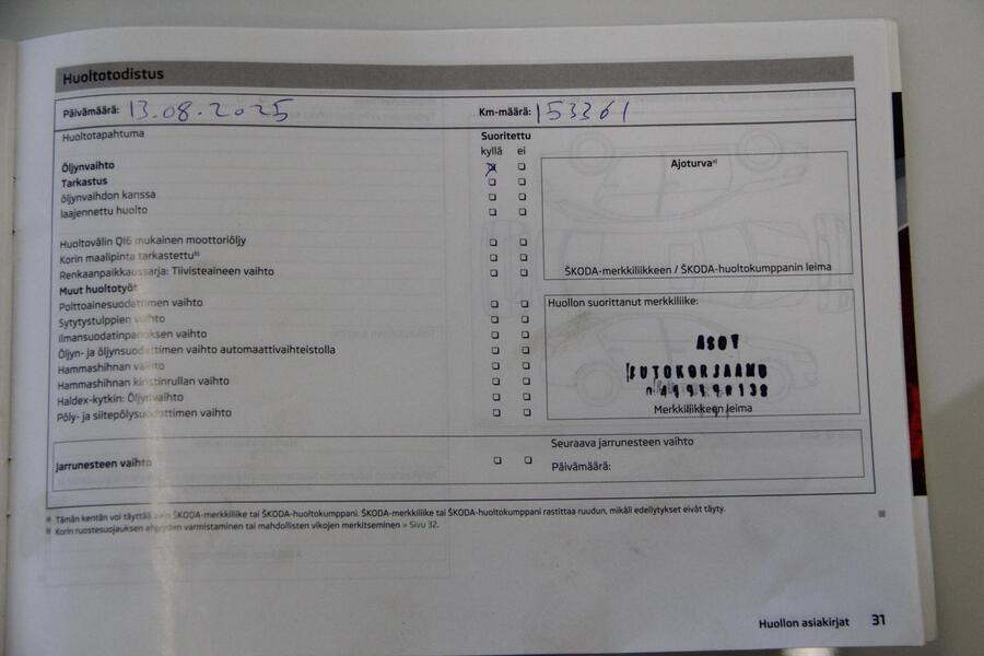 Skoda Octavia vaihtoauto