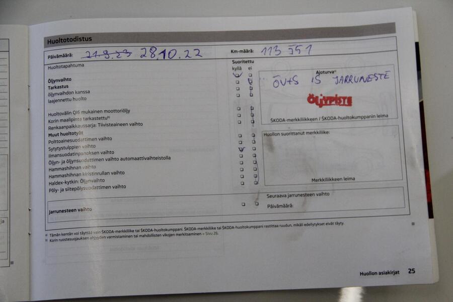 Skoda Octavia vaihtoauto