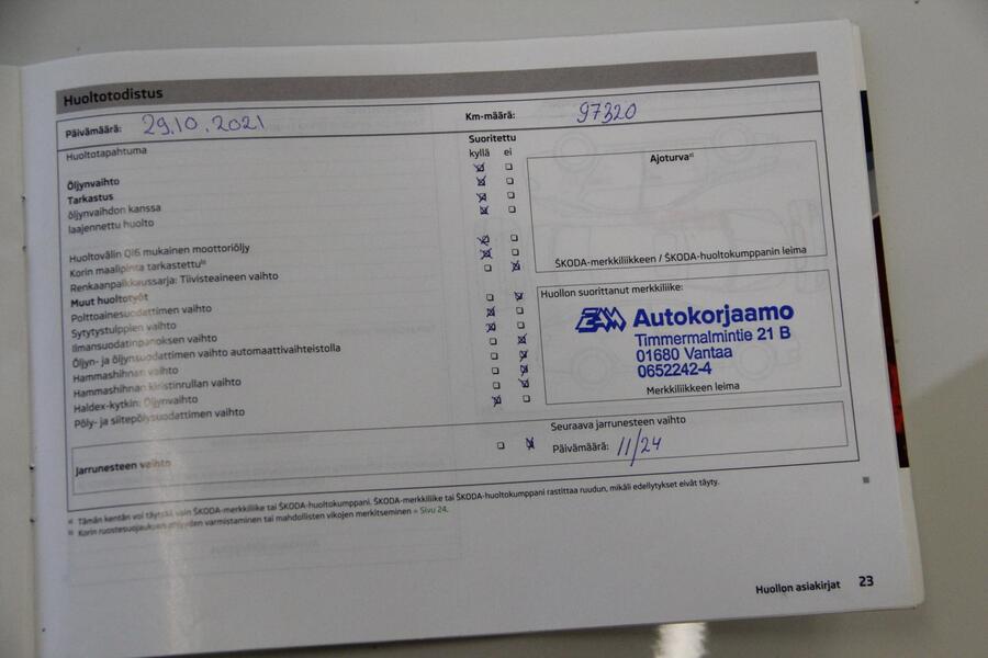 Skoda Octavia vaihtoauto