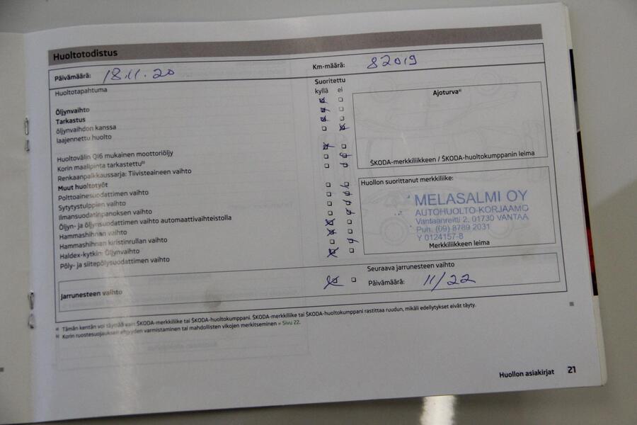 Skoda Octavia vaihtoauto