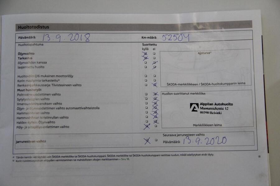 Skoda Octavia vaihtoauto