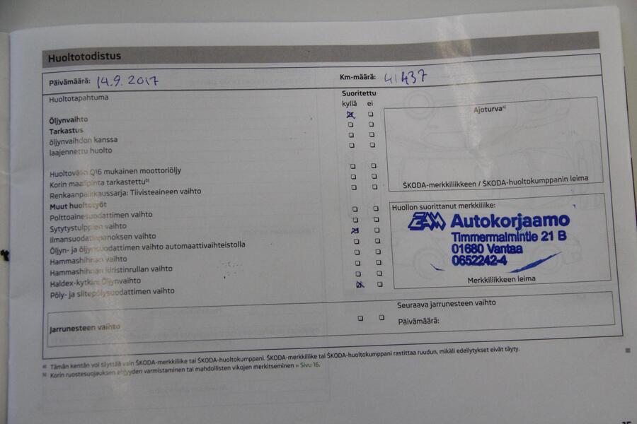 Skoda Octavia vaihtoauto