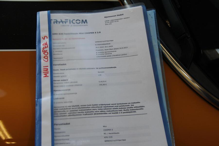 Mini Cooper S vaihtoauto