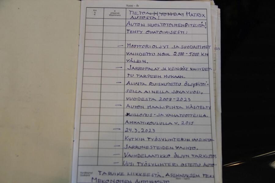 Hyundai Matrix vaihtoauto